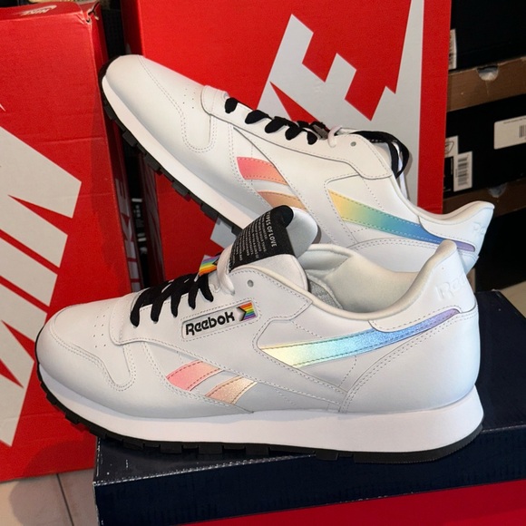 Reebok Pride CL Leather Unisex Men’s Size 11 US/EU 44.5 *New w og box* - Picture 3 of 9